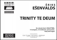 cover Trinity Te Deum SSAATTBB choral sheet music cover